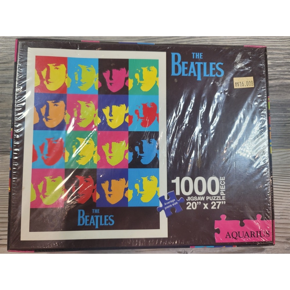 Puzzle The Beatles 1000pc Aquarius brand 20x27in Sealed 2009